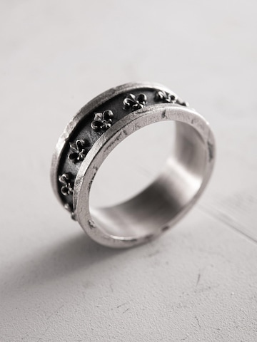 REYTEL - Anillo 'FLEUR DE LIS' en plata