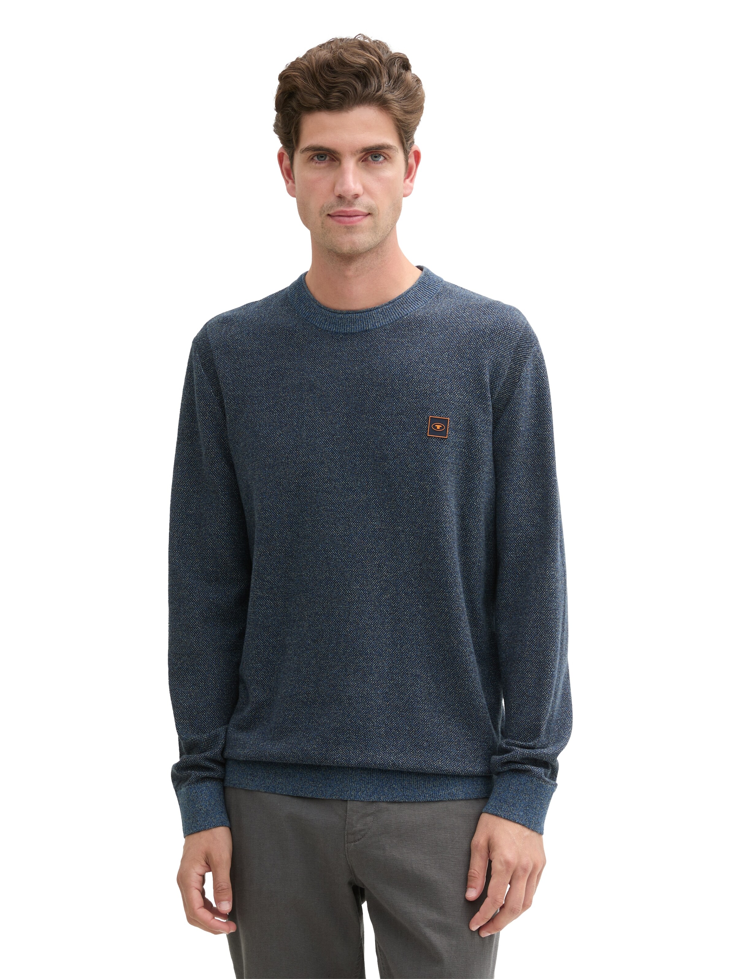 TOM TAILOR Pullover in Blau: Vorderseite