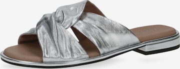 CAPRICE Pantolette in Silber: predná strana