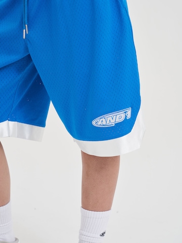 AND1 Normalny krój Spodnie w kolorze niebieski