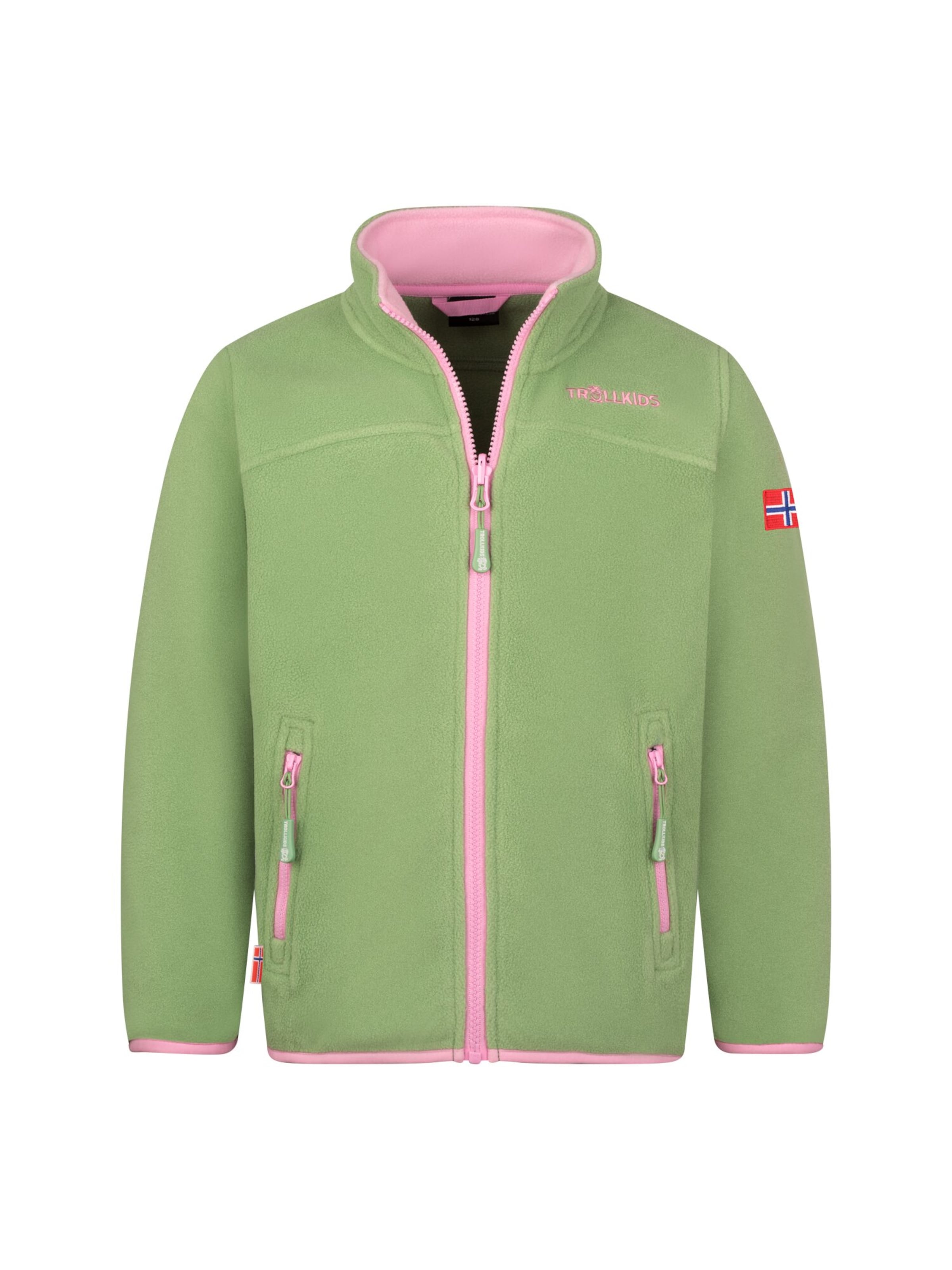 TROLLKIDS Fleecejacke‌‌‌‌‌‌ in Grün: Vorderseite