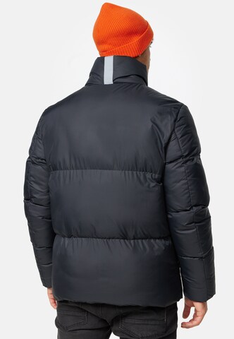 INDICODE JEANS Winter Jacket 'Lanse' in Black