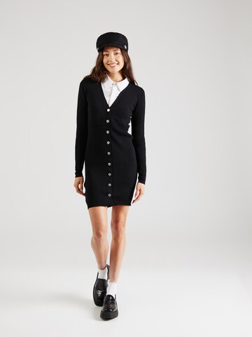 PINKO Трикотажное платье в Черный: спереди