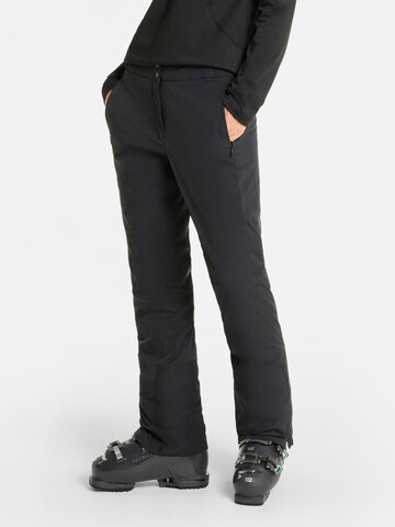 ZIENER Slimfit Funktionshose 'TAMASA-Z ' in Schwarz