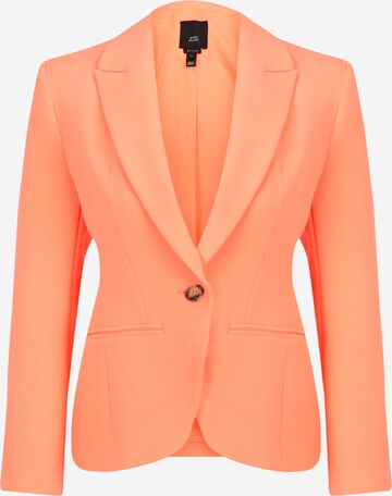 Blazer River Island Petite en orange : devant