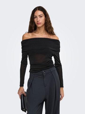 ONLY - Top 'AMERA' en negro: frente