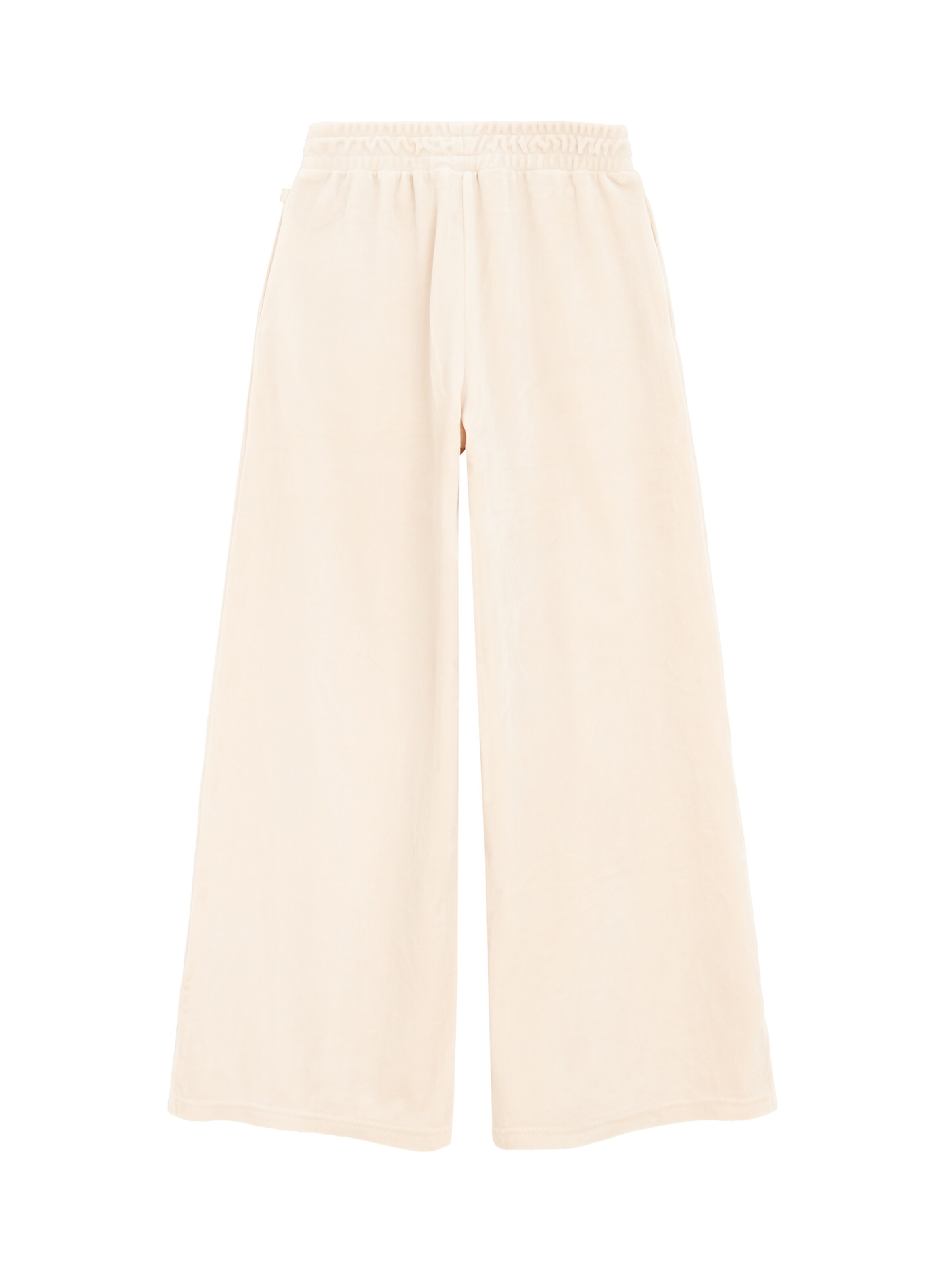 Cool Club Wide Leg Housut värissä beige: takapuoli