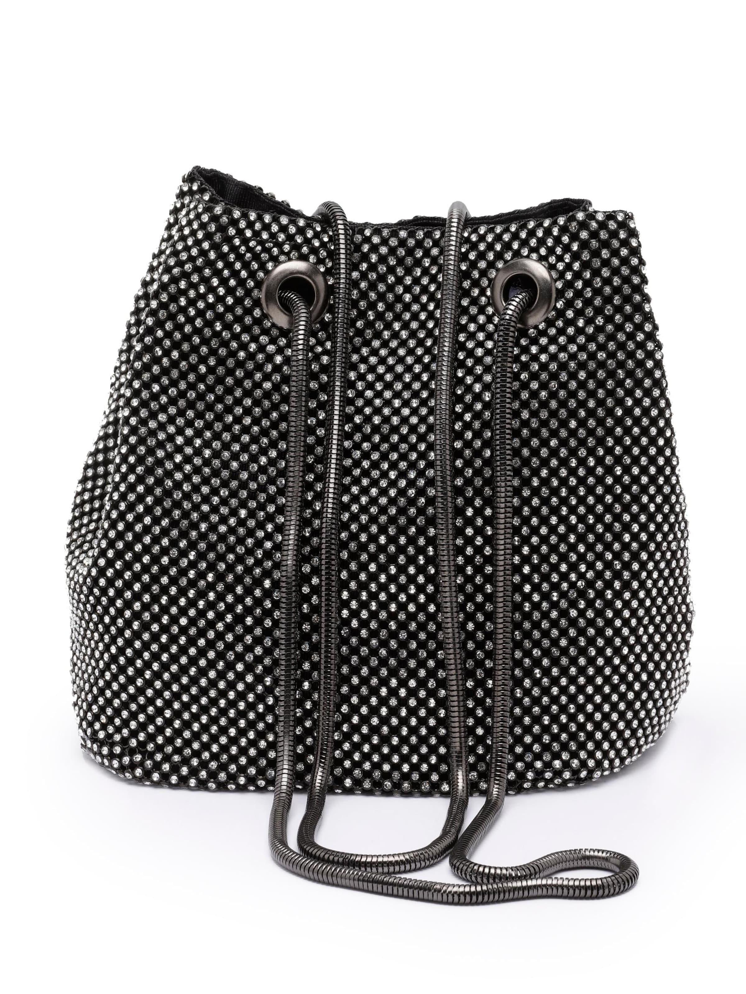 Borsa a mano 'Veliora' di AVANT-GARDE PARIS in nero: frontale