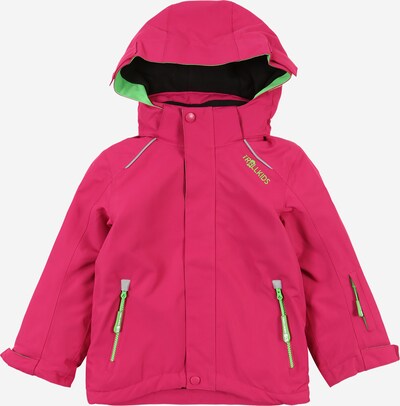 TROLLKIDS Jacke ' Holmenkollen ' in neongrün / pink, Produktansicht