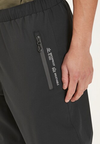 Weather Report Regular Outdoor trousers 'Delton' in Black
