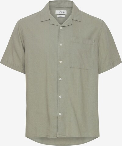 !Solid Overhemd 'ALLAN' in de kleur Olijfgroen, Productweergave