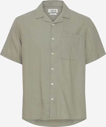 Coupe regular Chemise 'ALLAN' !Solid en vert : devant