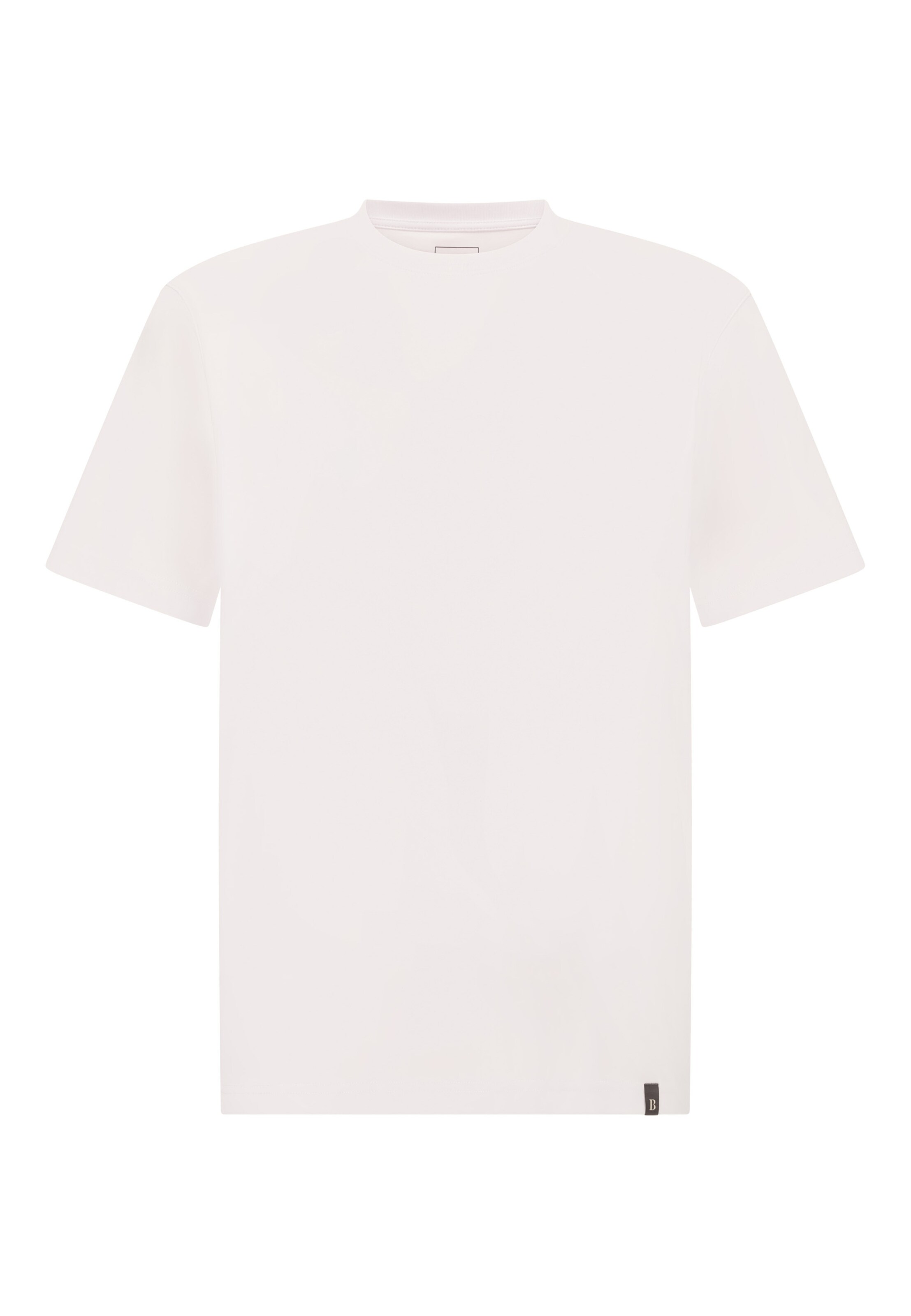 Boggi Milano T-Shirt en blanc, Vue avec produit