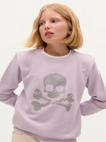 Scalpers Sweatshirt ' ' in Lila