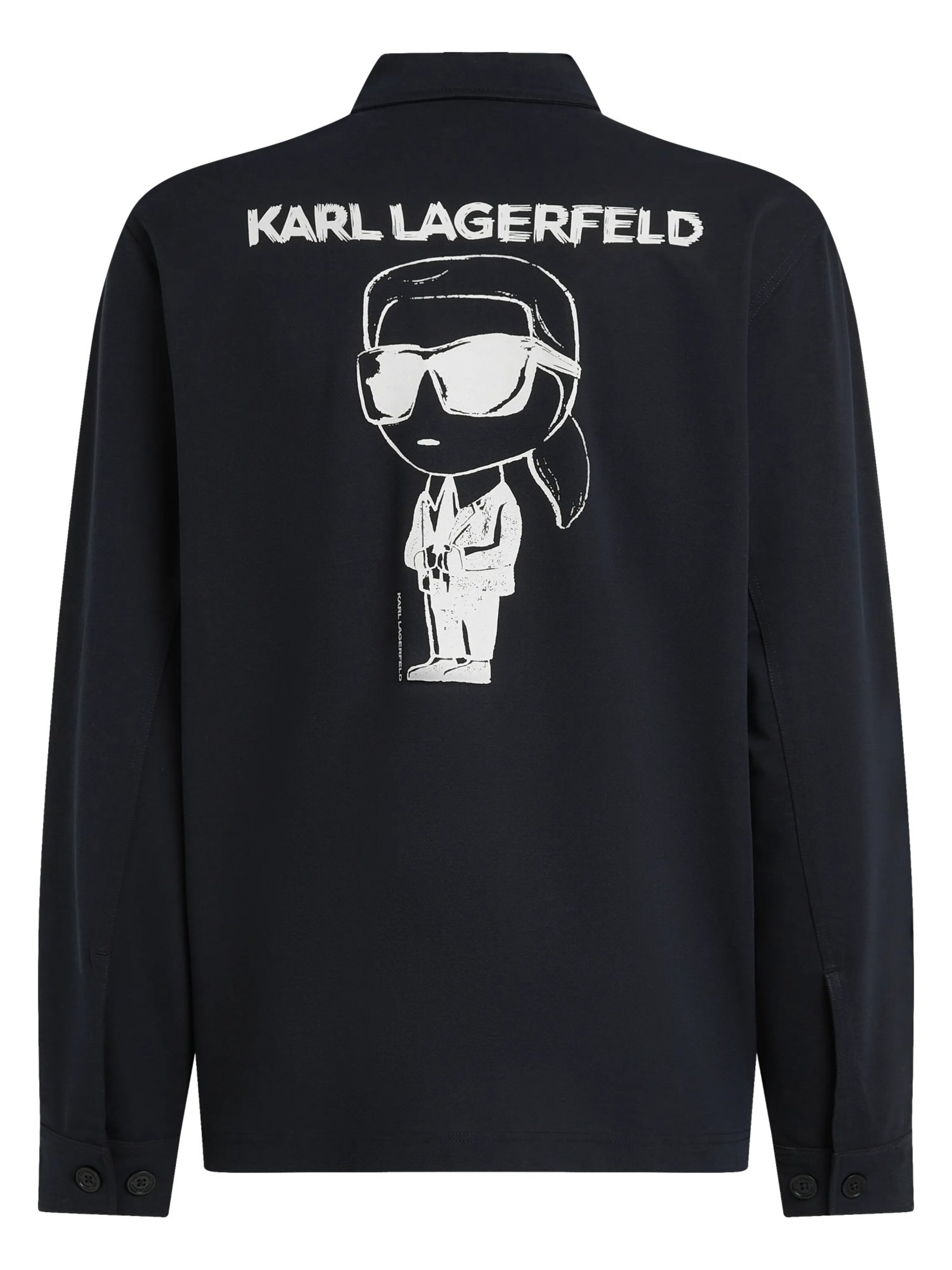 Karl Lagerfeld Comfort Fit Hemd in Blau