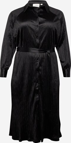 Robe-chemise 'ELANORA' ONLY Carmakoma en noir : devant