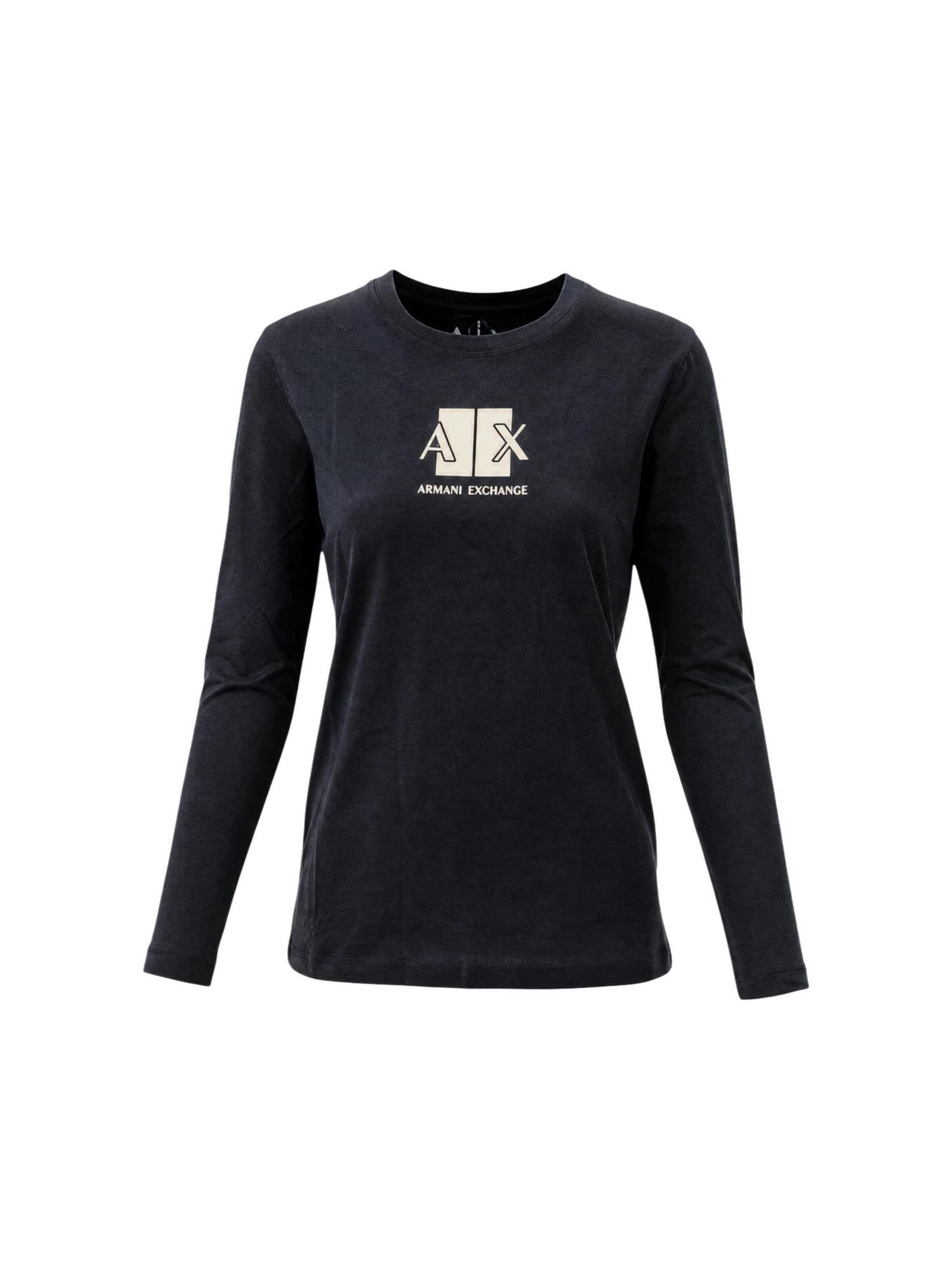 Maglietta 'XW002774 AF10356' di ARMANI EXCHANGE in nero: frontale
