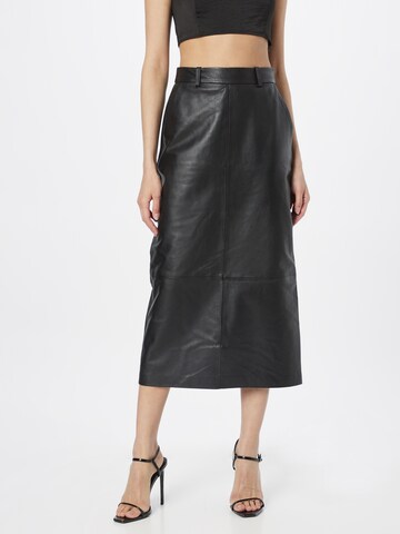 Warehouse Skirt in Black: front