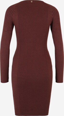 GUESS Knitted dress 'ELSIE' in Brown