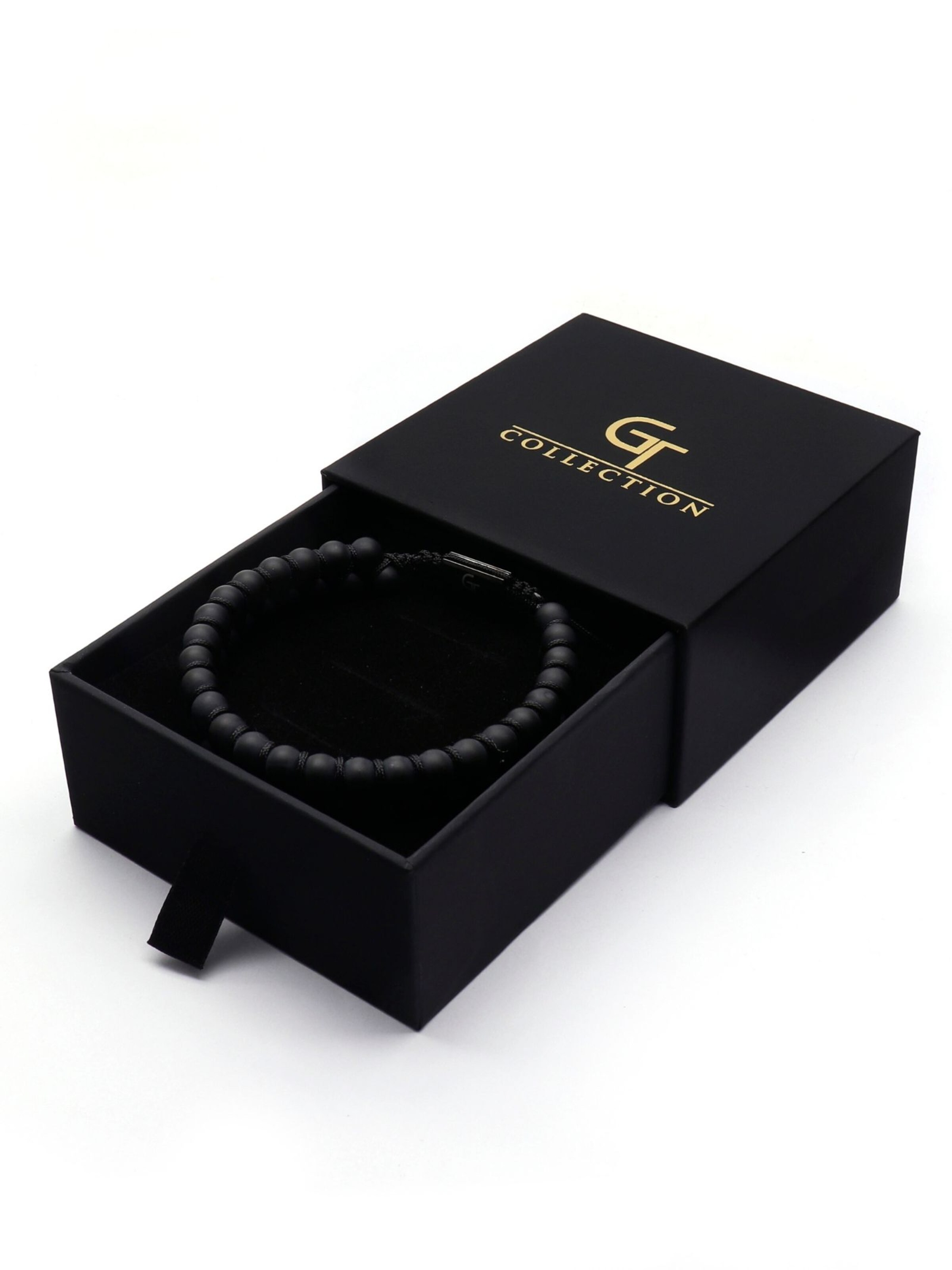 Bracelet 'Double-Bead' GT Collection en noir