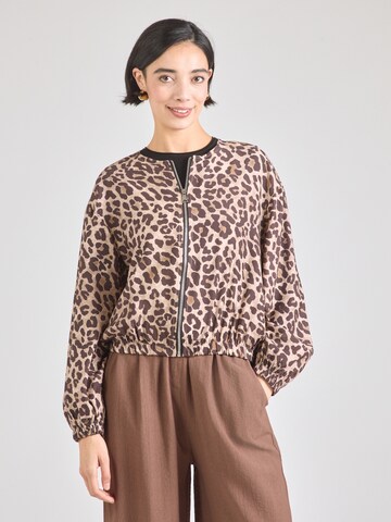 Hailys Between-Season Jacket 'Lo44lana' in Brown: front