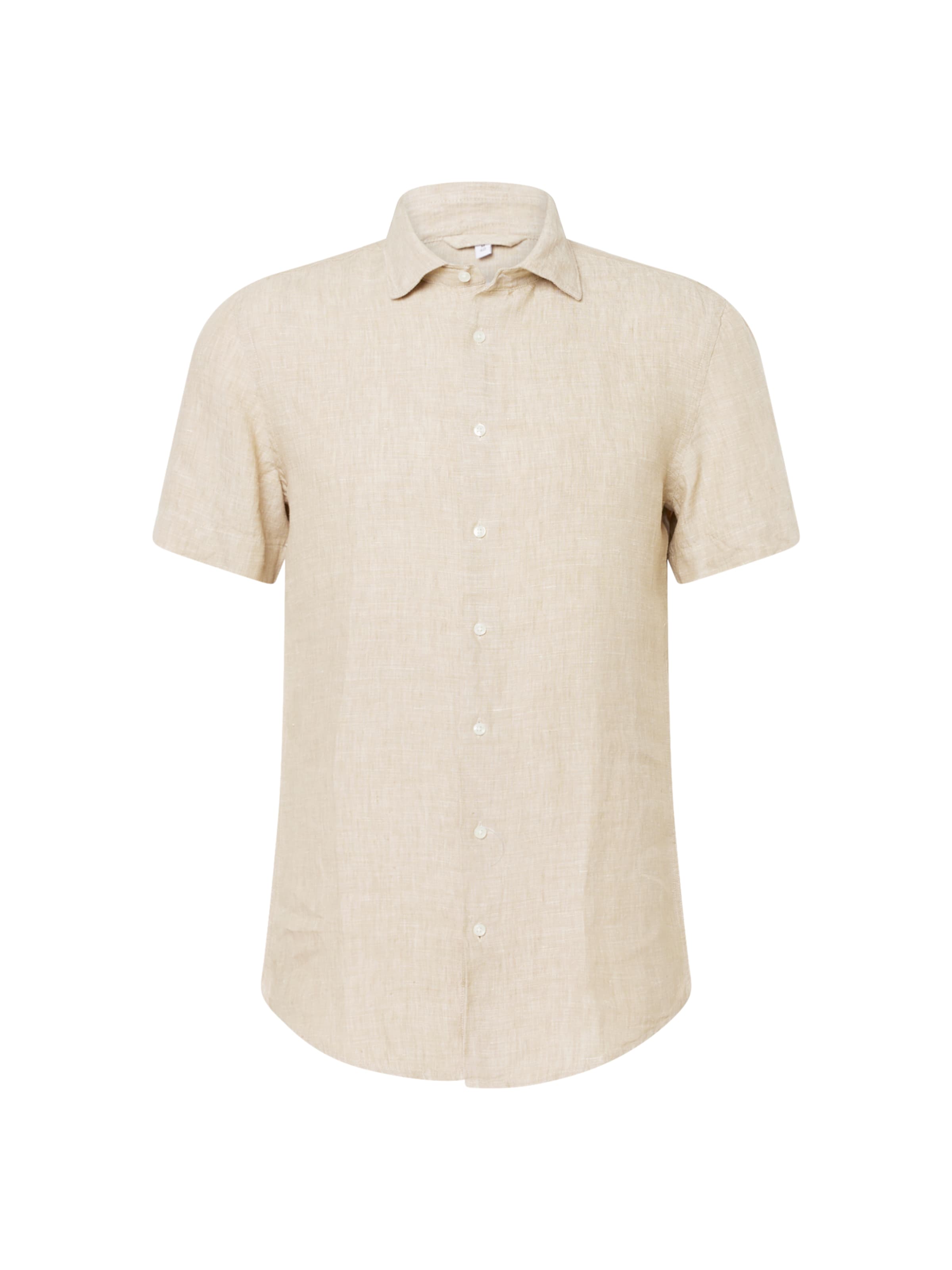 SEIDENSTICKER Regular Fit Skjorte i beige: forside