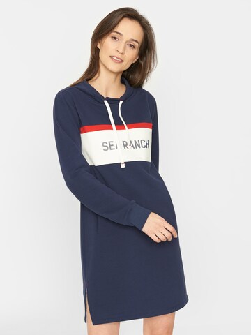 Sea Ranch Jurk 'Gritt' in Blauw: voorkant