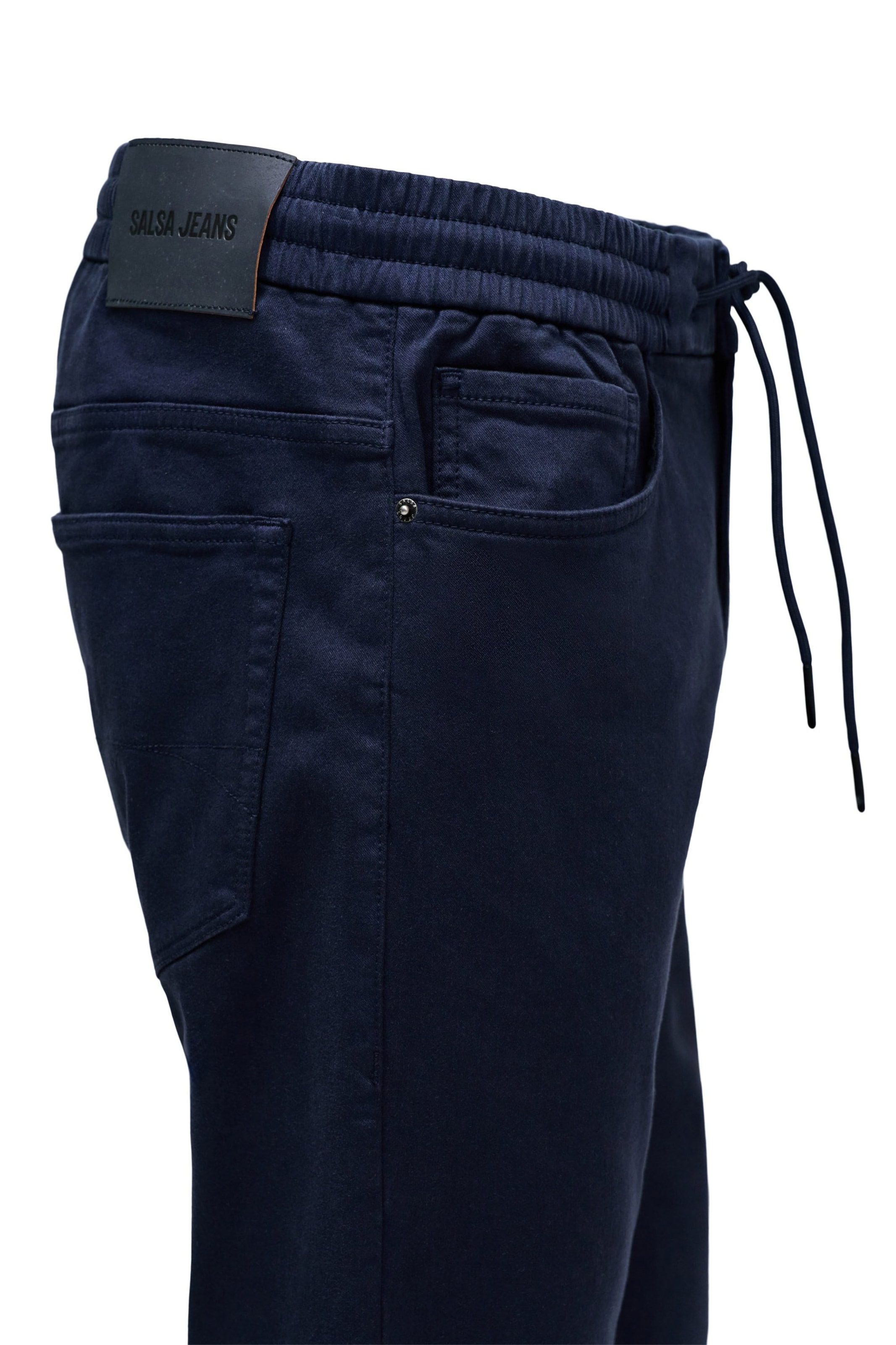 Salsa Jeans Chino in Blauw: voorkant