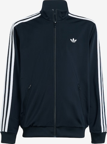 ADIDAS ORIGINALS Sweat jacket 'Firebird' in Black: front