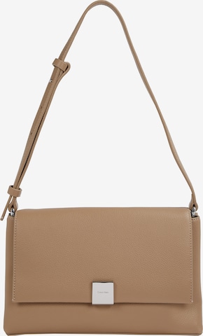 Calvin Klein Schultertasche in Grau: Vorderseite