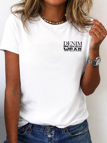 RMK Shirt 'Sportswear'‌‌‌ in Weiß