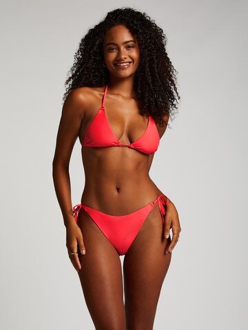 Hunkemöller Triangle Bikini top 'Doha' in Red