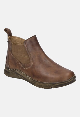 JOSEF SEIBEL Chelsea Boots 'Conny' in Braun
