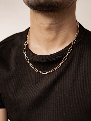 Collana 'Edge Twist' di Hey Happiness in oro: frontale