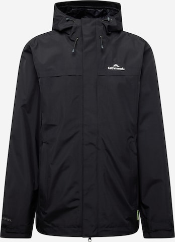 Kathmandu - Chaqueta de montaña 'Bealey' en negro: frente