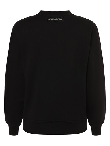 Karl Lagerfeld Sweatshirt in Schwarz