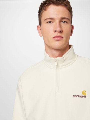 Carhartt WIP Средняя посадка Свитшот в Белый