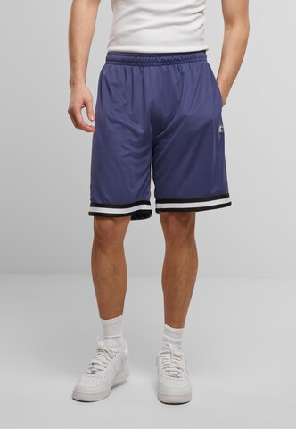 Starter Black Label Loose fit Pants in Purple: front