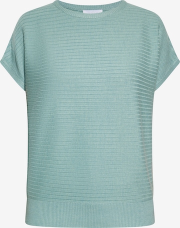 T-shirt usha WHITE LABEL en vert : devant