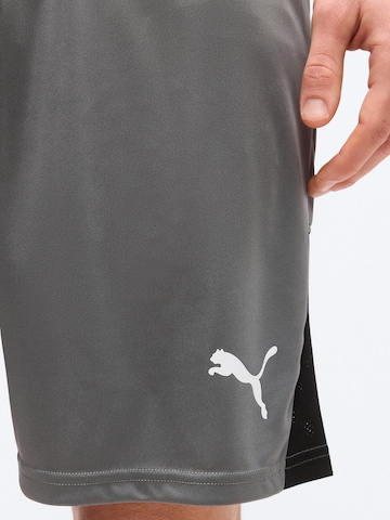 PUMA Regular Sportbroek 'TeamLIGA26' in Grijs