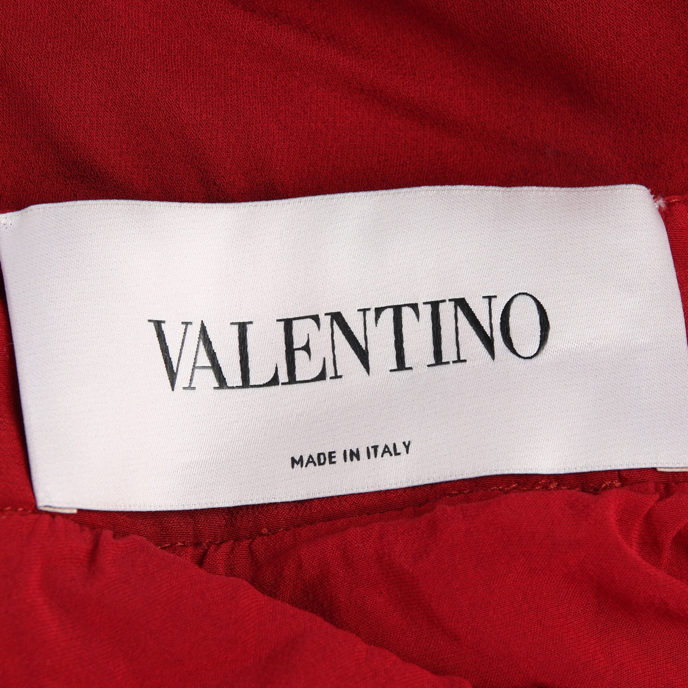 VALENTINO Dress in XXS in Red