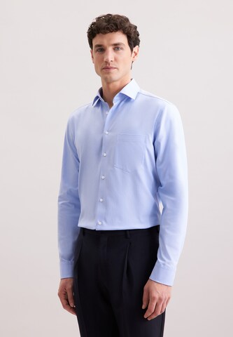 Coupe regular Chemise business 'SMART PERFORMANCE' SEIDENSTICKER en bleu