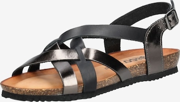 Sandalo con cinturino di IGI&CO in nero: frontale