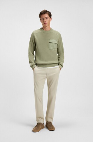 BOSS Orange Sweater in Green