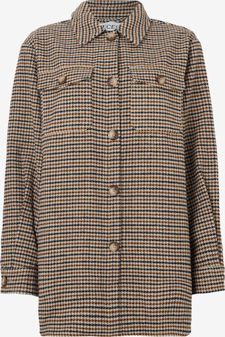 PIECES Jacke 'PCSAGA' in Beige: Vorderseite