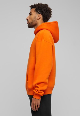 Sweat-shirt Prohibited en orange