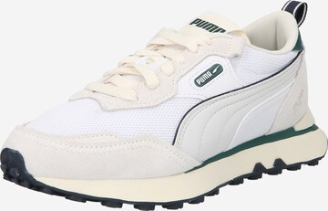 PUMA - Zapatillas deportivas bajas 'Rider FV' en blanco: frente