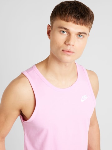 Nike Sportswear Средняя посадка Футболка в Ярко-розовый