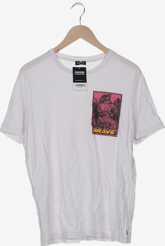 DIESEL T-Shirt L in Weiß: Vorderseite