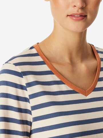 SCHIESSER - Pijama 'Casual Essentials' en azul